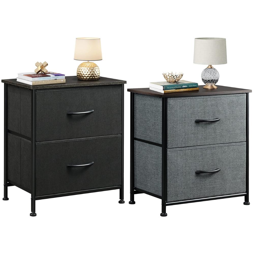 Nightstand Set - Dark Grey: image 1