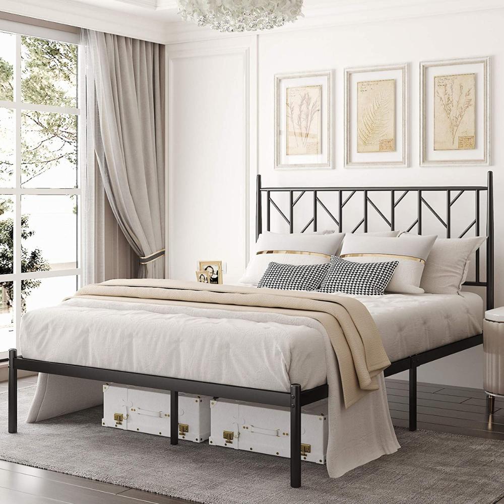 Platform Bed Frame - Full / Black: image 2