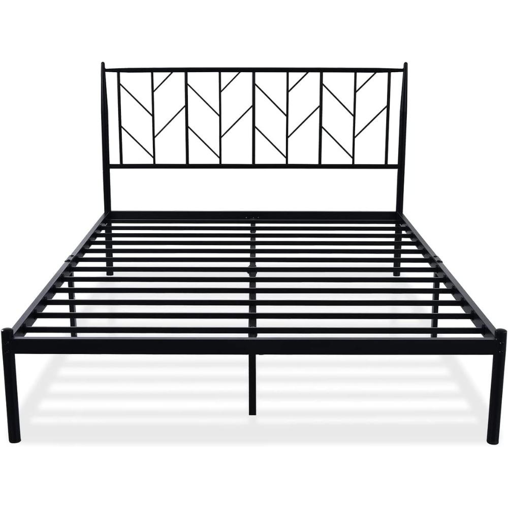 Platform Bed Frame - Full / Black: image 10