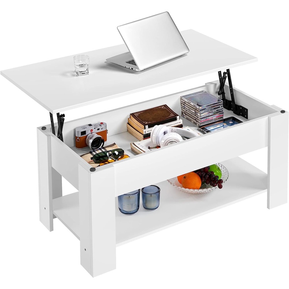 Lift Top Coffee Table - Black: image 3