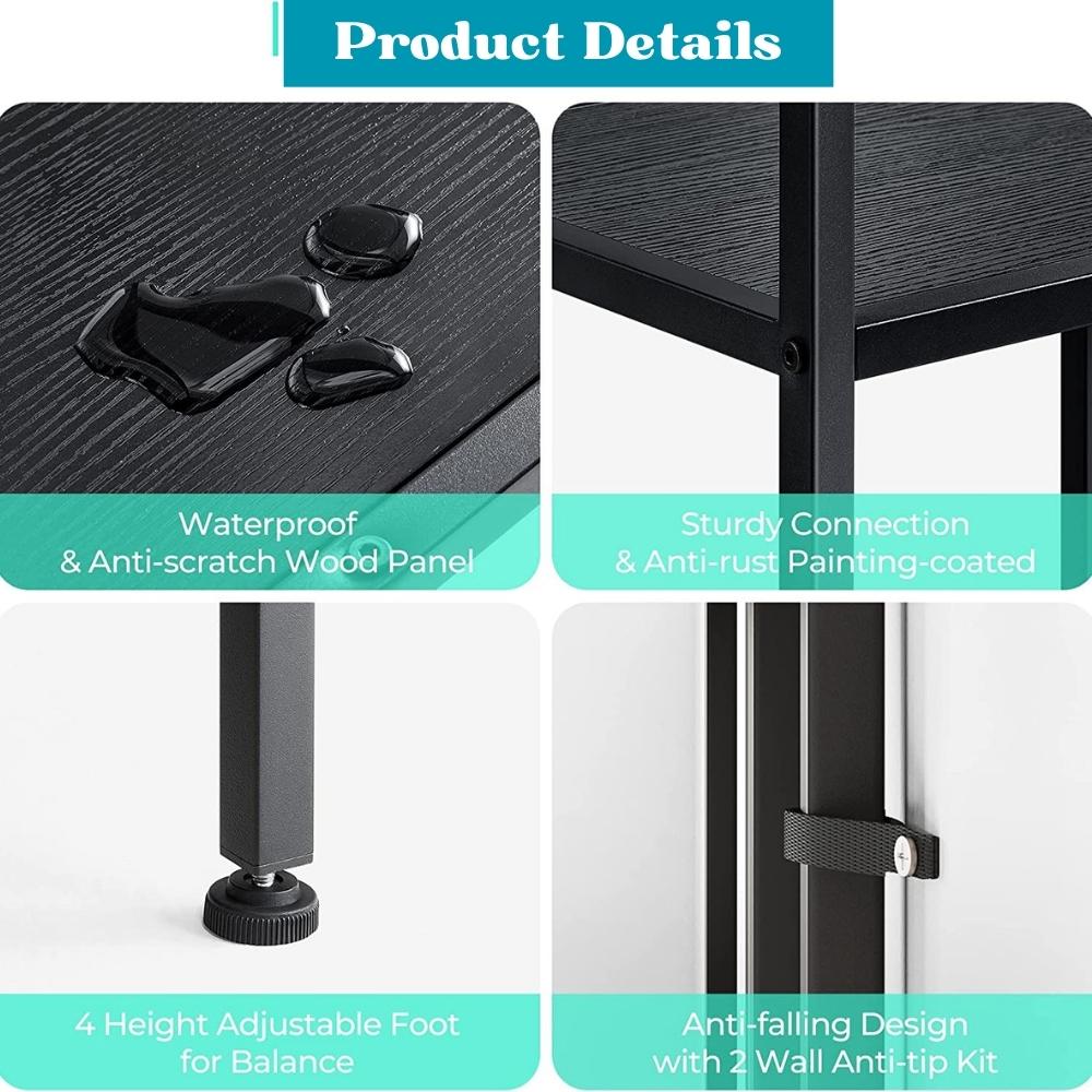 5 Tier Bookshelf: image 3